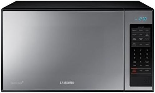 Samsung Counter Top Grill Microwave, 1.4 Cubic Feet, Black with Mirror Finish