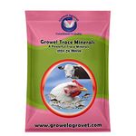 Growel Trace Minerals- Powerful Trace Minerals for Aquaculture, Poultry, Cattle, Horses, Pigs, Goats, and Sheep – 1 kg.