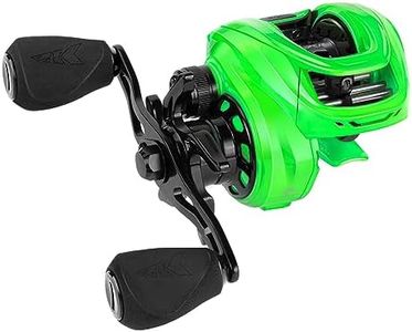 KastKing Zephyr Baitcasting Fishing Reel, Right Handed, Green