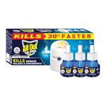 All Out Ultra Liquid Vaporizer, Machine + 3 Refills (45ml each) | Kills Dengue, Malaria & Chikungunya Spreading Mosquitoes| India's Only Mosquito Killer Brand Recommended by Indian Medical Association