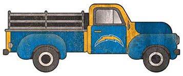 NFL San Diego Chargers Unisex Los Angeles Chargers 15in Truck Cutout, Team Color, 15 inch