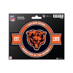 Rico Industries NFL Football Chicago Bears Standard Badge Magnet - for Car, Fridge