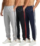 3 Pack: Mens Sweatpants Joggers Swe