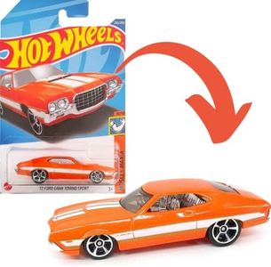 Hot Wheels '72 Ford Gran Torino Sport, Muscle Mania 10/10