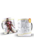 AK CREATION Iron Man Printed Tea and Coffee Mug 330 ml Gift for Any Occasion Tea Cups Gift for Kids/Mugs for Friends/Mugs for Coffee/Mugs for Boyfriend/Mugs for Husband (White)