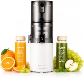 Hurom E30ST Cold Press Juice for Home, Advanced Cold Press Technology for 20% More Juice, All-in-1 Juicer for Fruits, Vegetables & Nut Milk, World's No. 1 Slow Juicer Brand since 1974, 12 Yrs Warranty