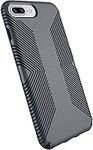 Speck Products Presidio Grip Cell Phone Case for iPhone 8 Plus, iPhone 7 Plus, 6S Plus, 6 Plus, Graphite Grey/Charcoal Grey, (Non-Retail Packaging)