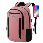 MAXTOP Laptop Backpack Men Women Business Travel Backpack Work Bag Computer Rucksack with USB Charging Port Water Resistant College School Bookbag Fits Laptop up to 16 inch