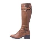 Lilley Mindy Womens Tan High Leg Boot - Size 7 UK - Brown