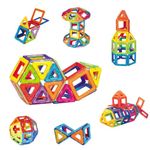 Wembley 24 Pcs Magnetic Blocks for Kids Toys for 3 + Year Old Boy Building Blocks Toddler Activity Toys Brain Toys for Kids 2-4 Years to 5+ 7-14 Years Magnetic Sticks Creative Educational Brain Game