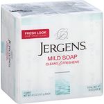 Jergens Mild Bath Soap, 4.5 - Ounce Bars, 4-count (Pack of 2) by Jergens