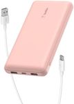 Belkin USB C Portable Charger 20000 mAh, 20K Power Bank with USB Type C Input Output Port and 2 USB A Ports with Included USB C to A Cable for iPhone, Galaxy, and More