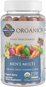 Garden of Life mykind Organics Men's Gummy Vitamins Multi Berry, 120 Count