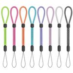 FgofhFu Phone Hand Wrist Strap Lanyard, Reflective Adjustable Nylon Colorful Phone Lanyard Wrist Strap for Mobile Phone, Camara, USB Flash Drive, ID Name Tag Badge