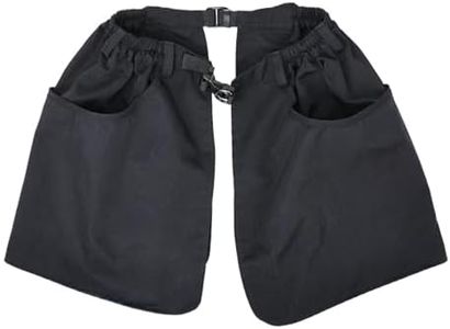 DONGKER Dog Trainer Treat Pouch,Adjustable Dog Waist Pouch Apron for Men Women Gardening Work