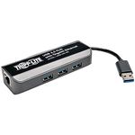 Network Adapter with 3 Port USB 30 Hub