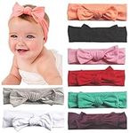 Baby Headbands Cotton Knotted, Girl
