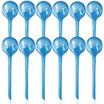 Plant Watering Globes, Large 12Pcs Plastic Plant Watering Devices, Plant Waterer Self Watering Bulbs for Indoor Outdoor Plants