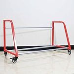 ZJKXJH Rolling Tire Rack Metal, Adjustable Tire Stand with Wheels for Home Garage, Auto Shops, Car Dealerships, Floor-Standing Workshop Shelving