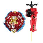 OBEST Burst Spinning Top B-200 Battling Top Game Toy with Launcher 4D Metal Fusion Bey Set Bey Blade,Burst Blade Toy Gift for Children