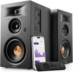 ULTIMEA 3-Way Powered Bookshelf Speakers, Bluetooth 6.0, BS-3