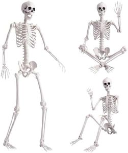 Descholle 7.9 FT Giant Oversized Human Plastic Skeleton Outdoor Decoration
