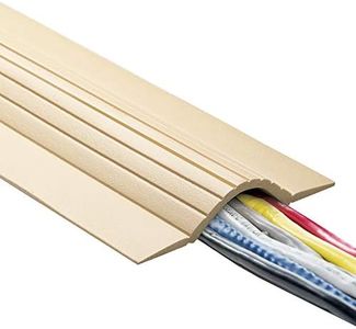 UT Wire 5-Feet Cable Blanket High Capacity Low Profile Cord Cover and Protector, Beige