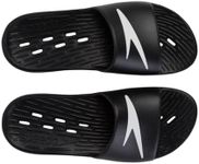 Speedo Men's Slide, Black, 12 US