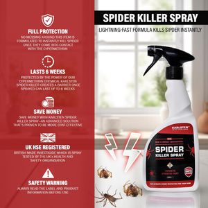 Karlsten Spider Killer Spray 500ml – Fast-Acting Insect Control