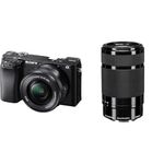 Sony Alpha ILCE 6100L 24.2 MP Mirrorless Digital SLR Camera with 16-50 mm Power Zoom Lens | APS-C Se