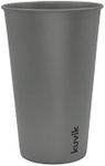 Kuvik Titanium Cup 500ml (16.9 oz) - Ultralight and Compact Cup for Backpacking, Camping, and Home