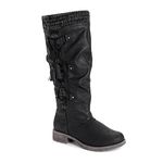 MUK LUKS LUKEES Women's Bianca Beverly Boots Fashion, Black, 9