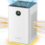 Jafanda Air Purifiers for Home Large Room,1190 sqft Coverage,3-Stage Filtration System,H13 True HEPA Filter Air Cleaner with activated carbon,Remove 99.97% Dust Pollen Smoke Odors