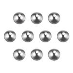 sourcing map 10pcs 15mm 201 Stainless Steel Bearing Balls G200 Precision