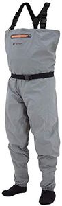 FROGG TOGGS Mens Canyon II Breathable Stockingfoot Chest Wader, Gray, Large US