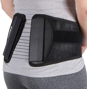 Ottobock The S.P.I.N.E. Adjustable Lower Back Brace with Pulley System - Lumbar Back Support Belt for Men and Women - Compression to Relieve Lower Back Pain & Spine Pressure, Medium