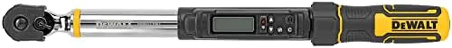 DEWALT Digital Torque Wrench, 3/8 inch Drive, 20-100 FT-LB, with Storage Case (DWMT17061)