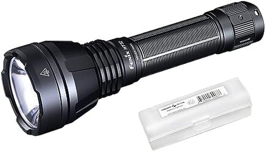 Fenix HT32 Tri-Color Hunting Light, 2500 Lumens 700 Yard Long Range Spotlight, USB-C Rechargeable, White Green and Red LEDs for Hog Coyote Varmint Hunting with LumenTac Organizer