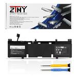 ZTHY 62Wh N1WM4 Laptop Battery Replacement for Dell Alienware 13 R1 R2 13.3" Echo 13 QHD ALW13ED-1508 ALW13ER-1708 AW13R2-10012SLV Series 062N2T 2P9KD 2VMGK 3V806 3V8O6 62N2T P56G P56G001 P56G002