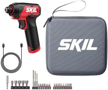 SKIL PWR CORE GO Power Driver with 26-Pc. Bit Set and Tool Bag - ID0140-02