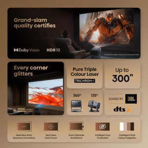 Hisense 4K Trichroma Laser Projector – Ultra HD Home Theater Display