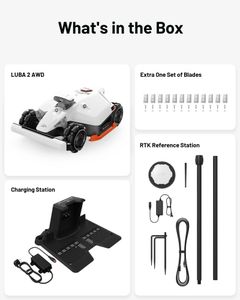 MAMMOTION LUBA 2 AWD Robot Lawn Mower – All-Wheel Drive