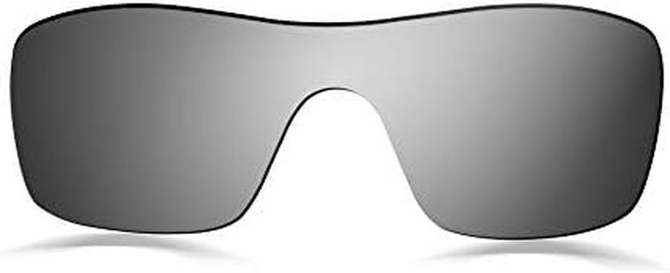 Prizo Polarized Replacement Lenses for Oakley Batwolf OO9101 Sunglasses - MultiColors (Black Iridium)