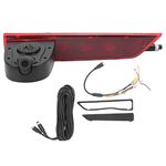 Aramox Brake Light Camera,CCD 800TVL Dual Lens Rear View Backup Light Parking Reversing Camera Fit for Transit Custom after 2016 5th