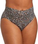 hanky panky, Plus Size Retro Thong, Classic Leopard, One Size (14-24)
