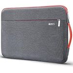 Voova 360° Protective Laptop Sleeve Case 15.6 16 inch with Handle, Waterproof Slim Computer Cover Bag for MacBook Pro 16,15.6” HP Acer Lenovo ThinkPad IdeaPad Asus Notebook-Grey