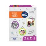 Fevicreate Photo Frame Art & Craft Kit | Make 3 Photo Frames with Origami, Quilling, Craft & more | Boost Child's Creativity | By Fevicol | Gift for Boys & Girls Age 5+ years | Return Gift