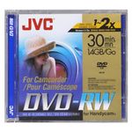 JVC VDW14DU - DVD-RW (8cm) - 1.4 GB 2x - jewel case - storage media