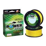 Power Pro Spectra Fiber Braided Fishing Line, Hi-Vis Yellow, 150YD/20LB