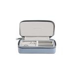 Stackers Dusky Blue Medium Travel Jewellery Box